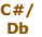 C#/
Db
