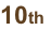 10th
